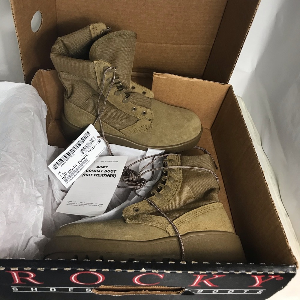 Army issue boots